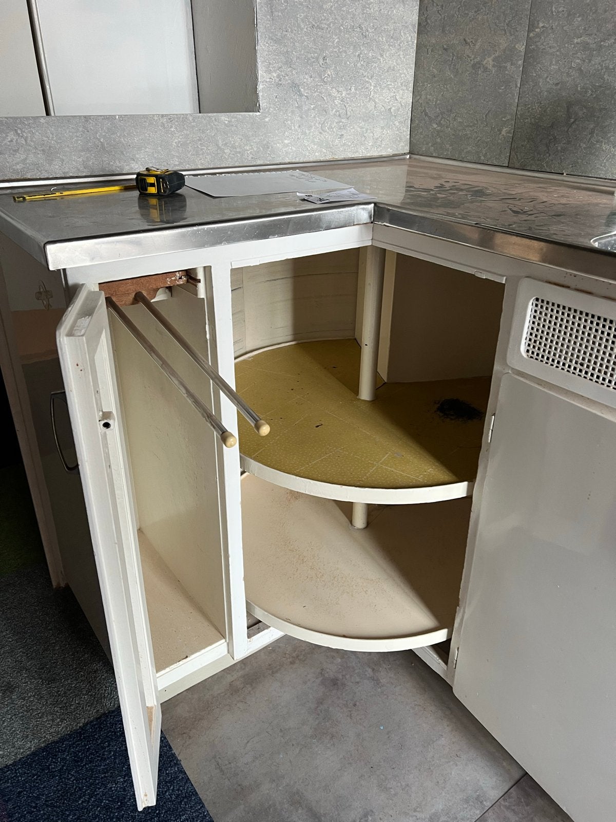 Bruynzeel Piet Zwart Keuken - eventueel gerestaureerd, Huis en Inrichting, Ophalen, Gebruikt, Wit, Hoekkeuken