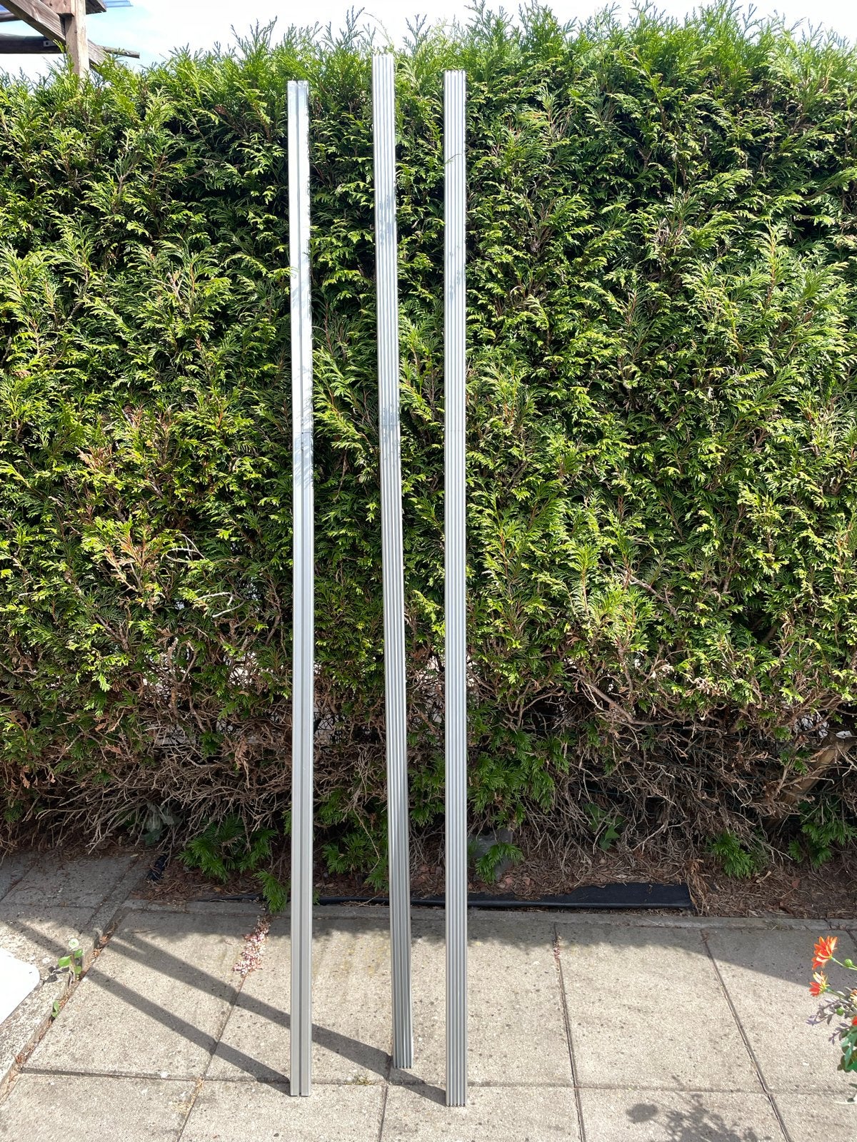 IKEA KVARTAL driedubbele gordijnrails / 3 stuks / 215 cm, Huis en Inrichting, Stoffering | Gordijnen en Lamellen, Ophalen, Zo goed als nieuw