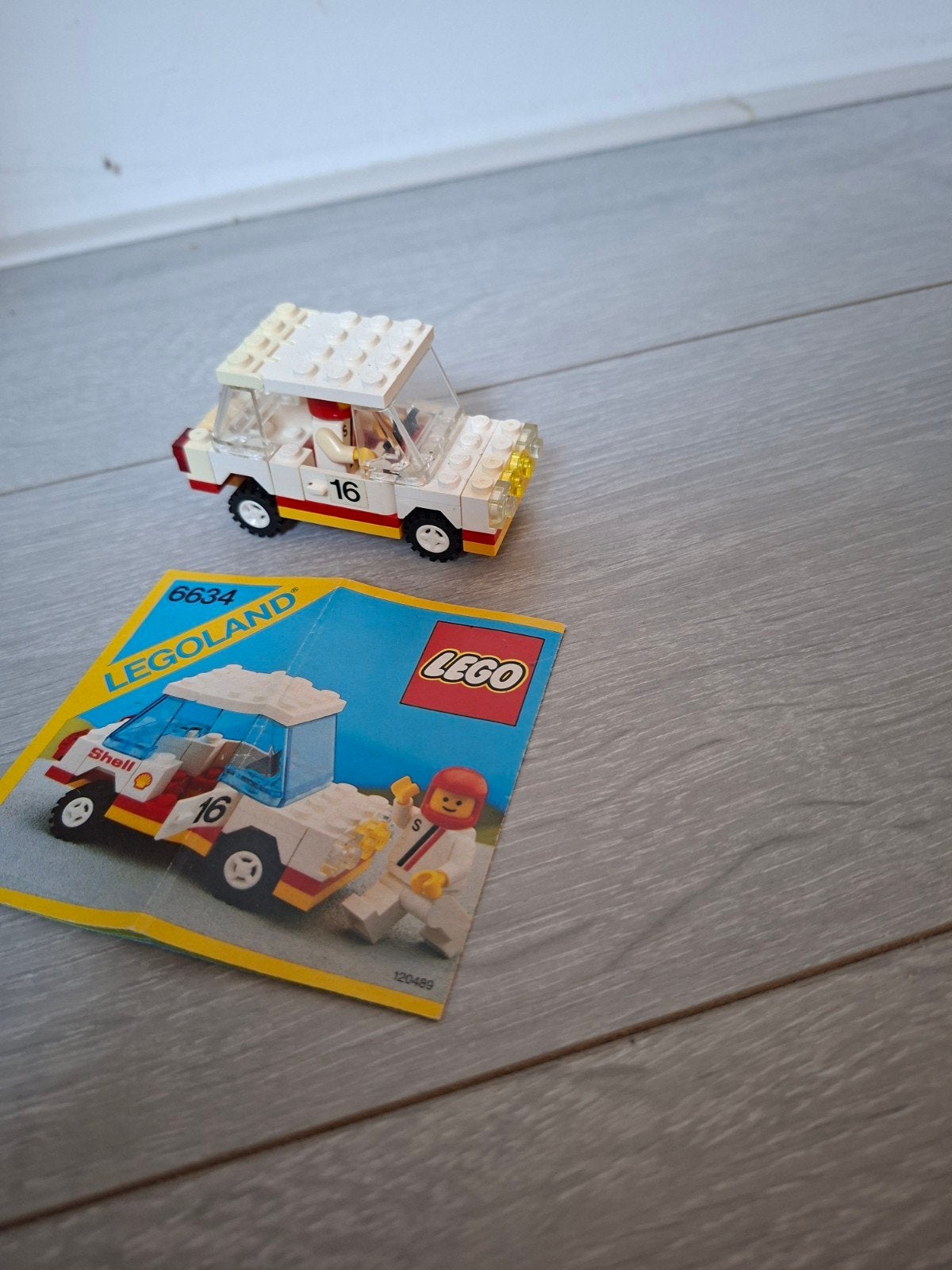 Lego 6634 Rally Car met instructies, Gebruikt, Lego, Compleet, Ophalen of Verzenden