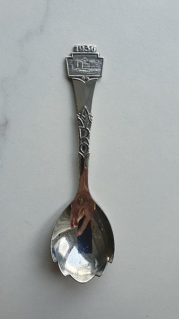 lepeltje AVRO – 1936 - suikerlepel, Antiek en Kunst, Ophalen of Verzenden
