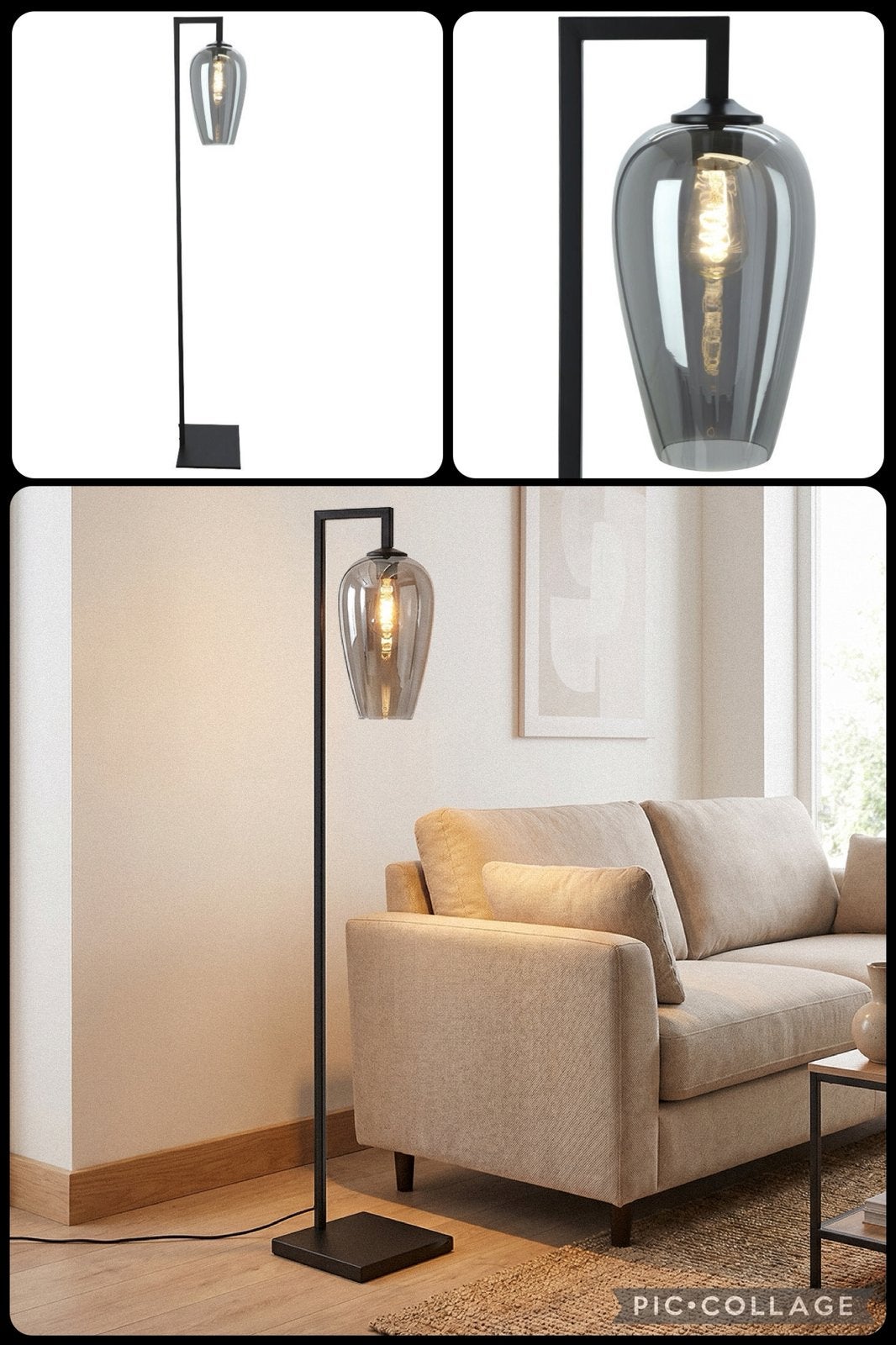 Design vloerlamp andy, Huis en Inrichting, Ophalen, Zo goed als nieuw