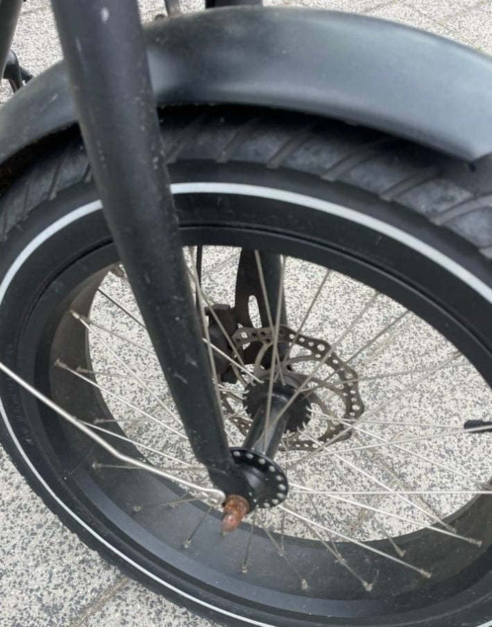 Knaap ebike fatbike verkeerd in top staat wel gebruikt, Fietsen en Brommers, Fietsen | Dames | Omafietsen, Ophalen, Knaap, Versnellingen