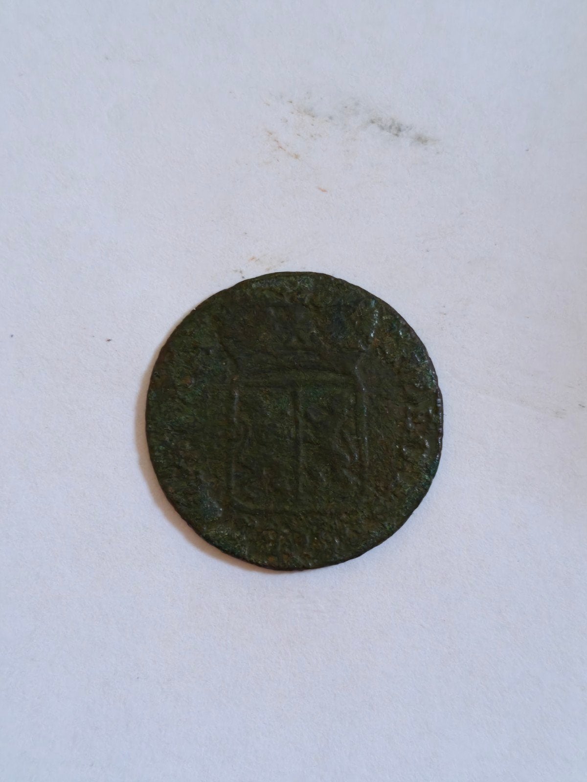 Bronzen munt met opschrift Gelre 1793, Postzegels en Munten, Ophalen of Verzenden, Vóór koninkrijk, Overige waardes, Losse munt