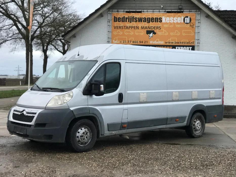 Citroën Jumper 2.2 HDI 120 Euro 4 L4H2 Geïsoleerd Maxi Jum, Auto's, Voorwielaandrijving, Stof, Zwart, 4 cilinders