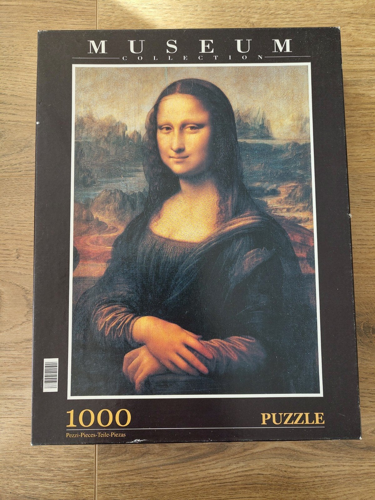 Museum Collection Mona Lisa Puzzel 1000 stukjes, Ophalen of Verzenden, 500 t/m 1500 stukjes, Gebruikt, Legpuzzel