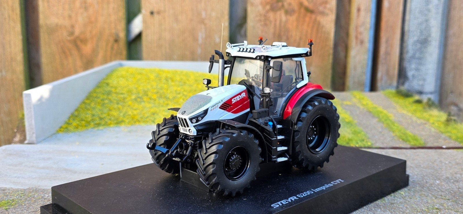 Verbouwde Steyr 6200 CVT 1:32, Ophalen of Verzenden, Nieuw, Tractor of Landbouw, Universal Hobbies