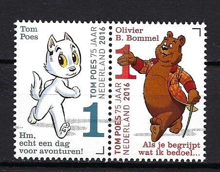NVPH 3426/3427 (Tom Poes en Ollie B. Bommel) Postfris, Ophalen of Verzenden, Na 1940, Postfris