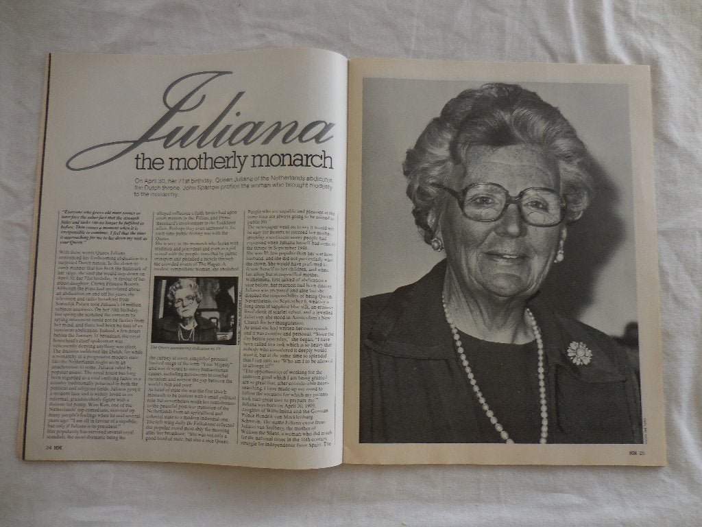 Foto 4 van Holland Herald Vol. 15 Nr. 4, April 1980, het Oranje Huis