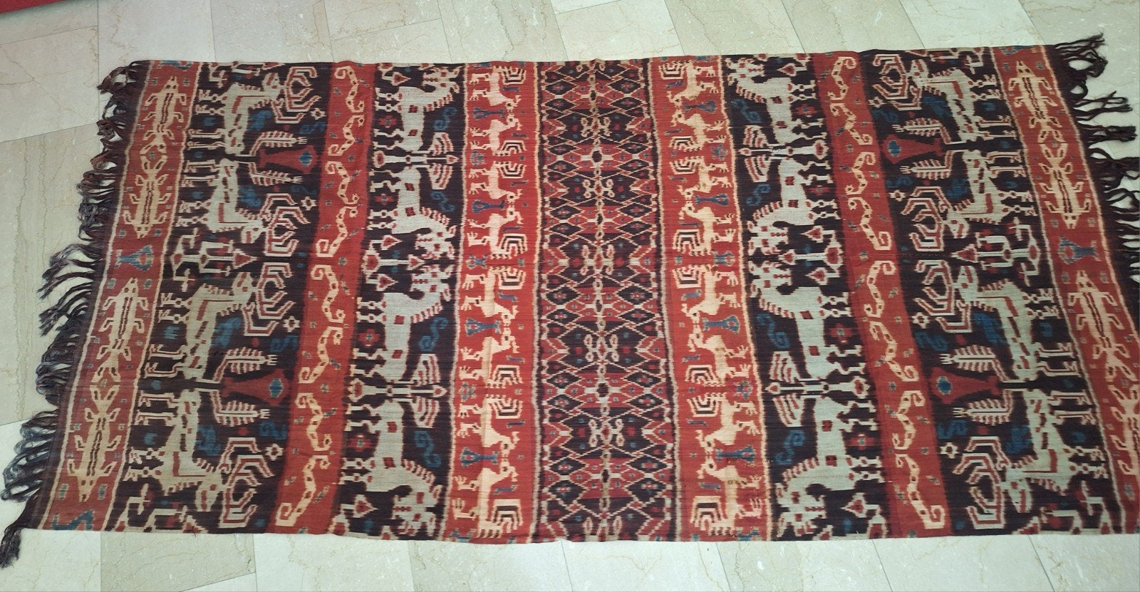Ikat, Huis en Inrichting, Ophalen of Verzenden, Rechthoekig