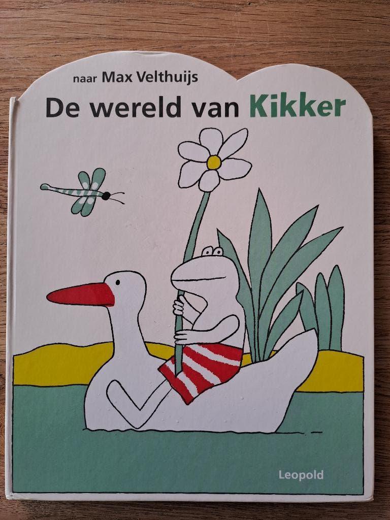 DE WERELD VAN KIKKER. MAX VELDHUIJS. UITKLAPBOEK, Gelezen, Max Velthuijs, Ophalen of Verzenden, 1 tot 2 jaar
