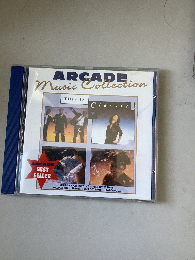Arcade music collection,this is Classic., Cd's en Dvd's, Ophalen of Verzenden, Classicisme, Zo goed als nieuw, Orkest of Ballet