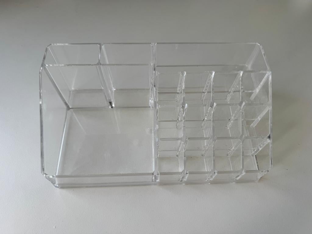 Transparante Make-up Organizer met Diverse Vakken, Overige kleuren, Gehele gezicht, Nieuw, Ophalen of Verzenden