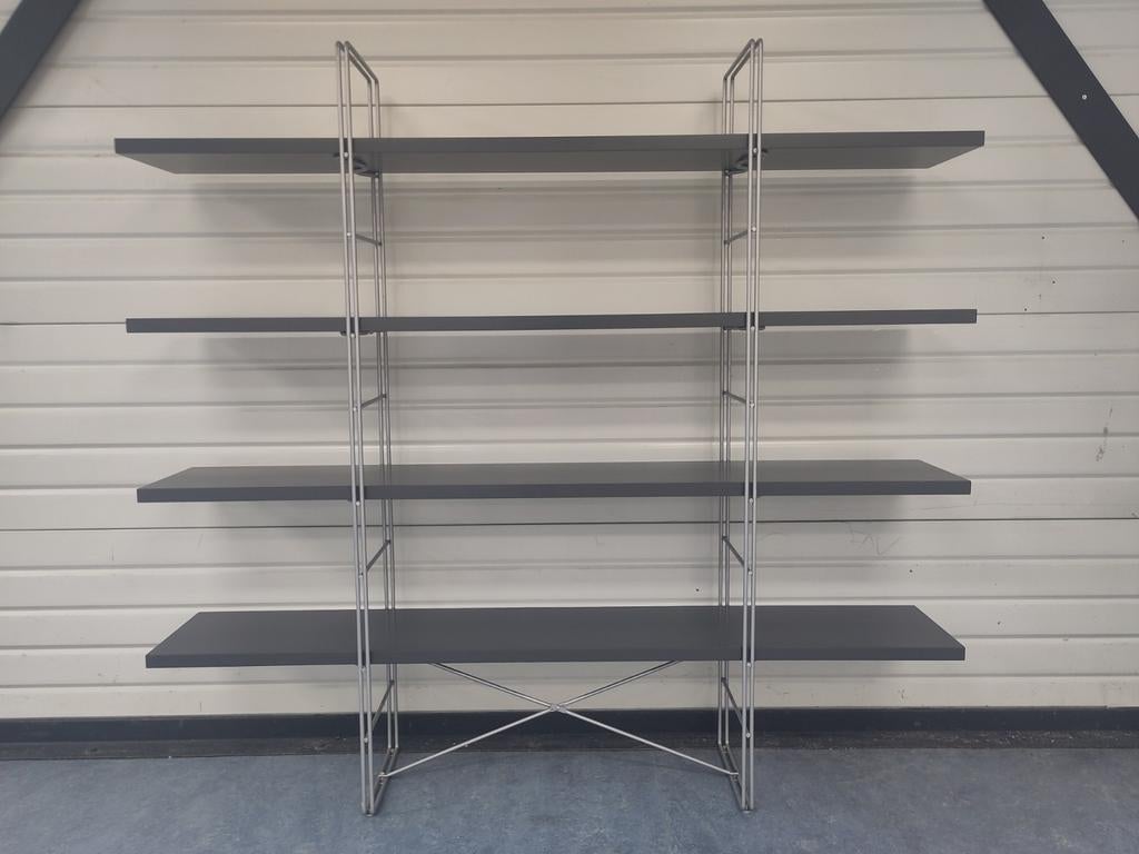 Vintage Ikea kast Enetri Niels Gammelgaard boekenkast, Met plank(en), Gebruikt, ., 150 tot 200 cm