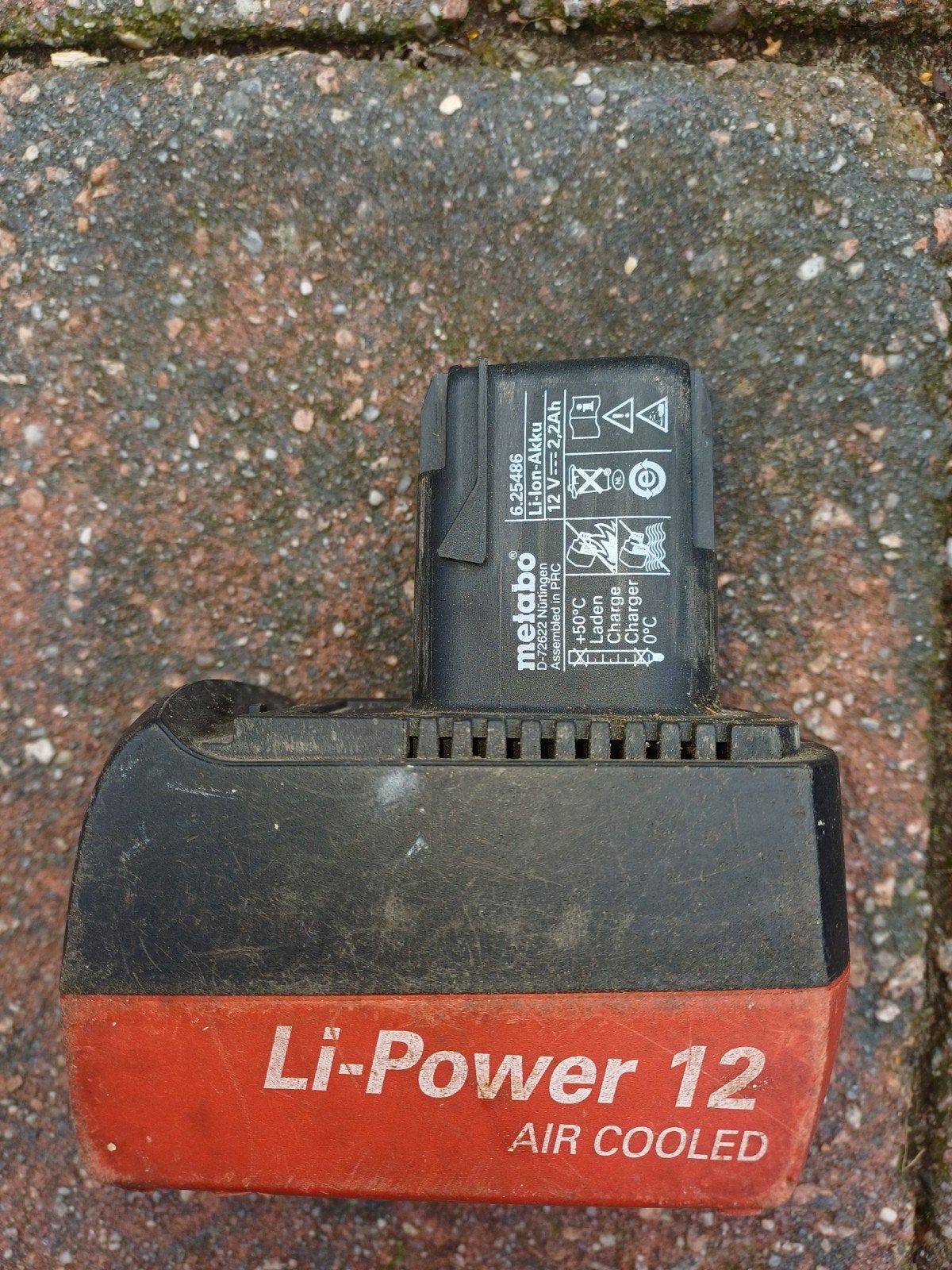 Metabo Li-Power 12V accu met AC 30 Plus lader, Doe-het-zelf en Verbouw, Gereedschap | Machine-onderdelen en Toebehoren, Ophalen