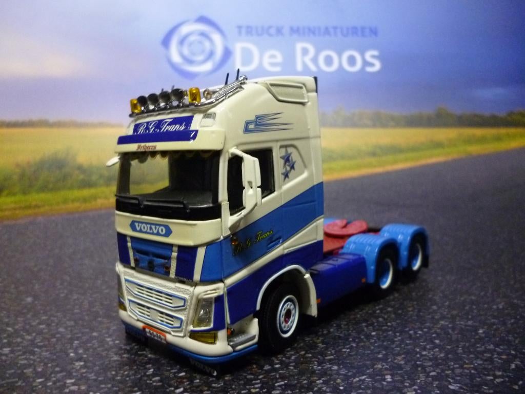 WSI Volvo FH4 R.G. Trans, Hobby en Vrije tijd, Modelauto's | 1:50, Ophalen of Verzenden, Nieuw, Bus of Vrachtwagen, Wsi