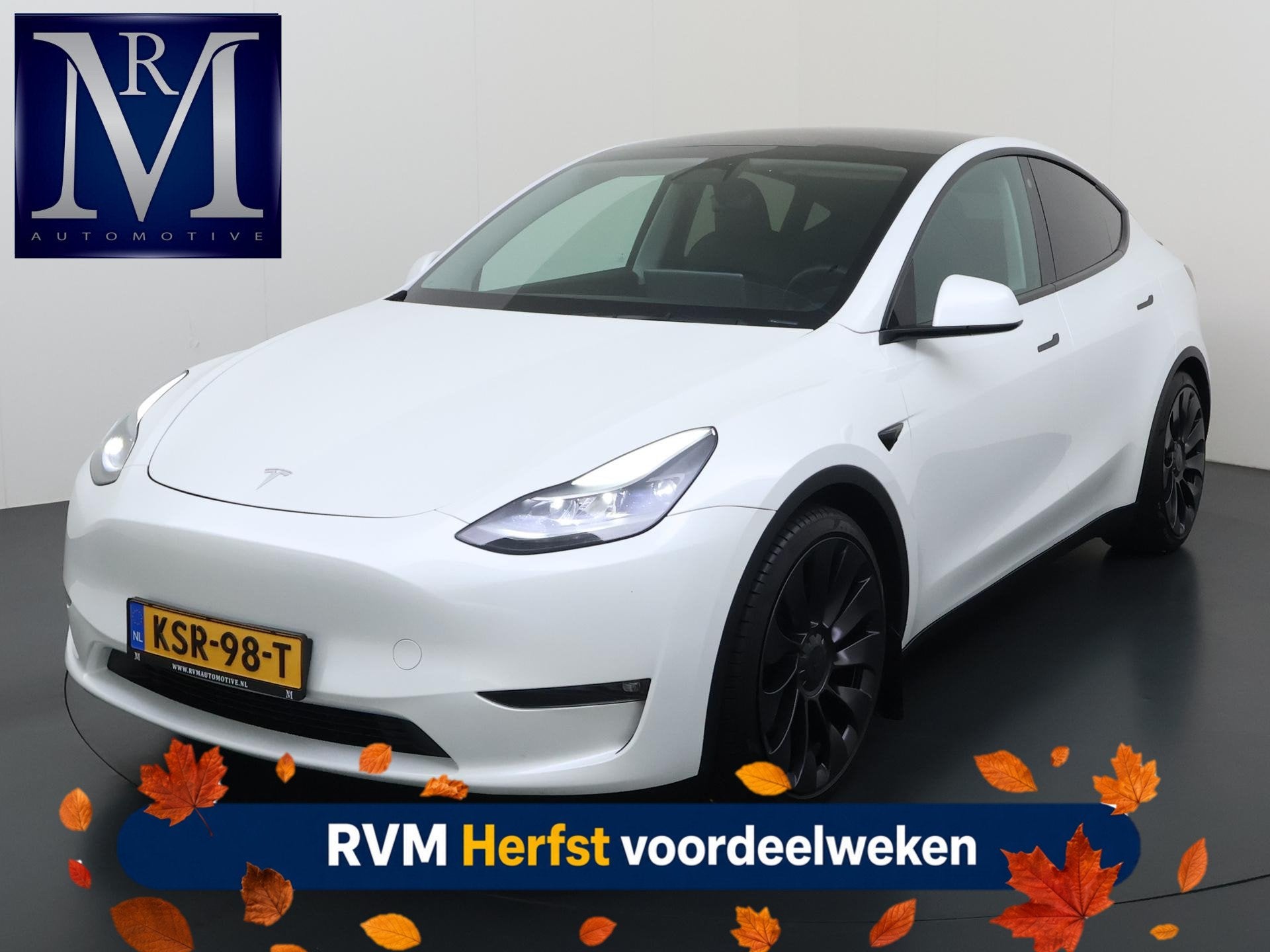 Tesla Model Y Performance AWD 75 kWh VAN:43.900,- VOOR:40.87, Auto's, Automaat, Gebruikt, 462 pk, 1972 kg