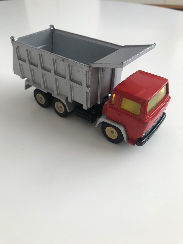 Siku V281 Magirus Deutz met Sandskipper, Ophalen of Verzenden, Gebruikt, Bus of Vrachtwagen, SIKU