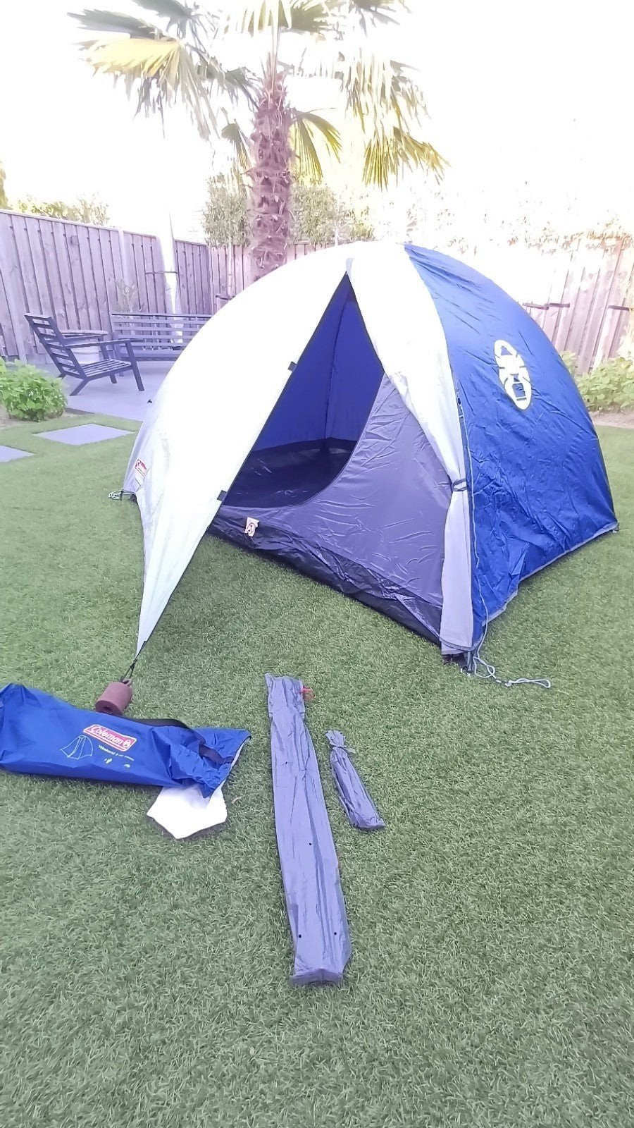 Coleman Weekend - 3-persoons koepeltent, Ophalen of Verzenden, Gebruikt, Tot en met 3