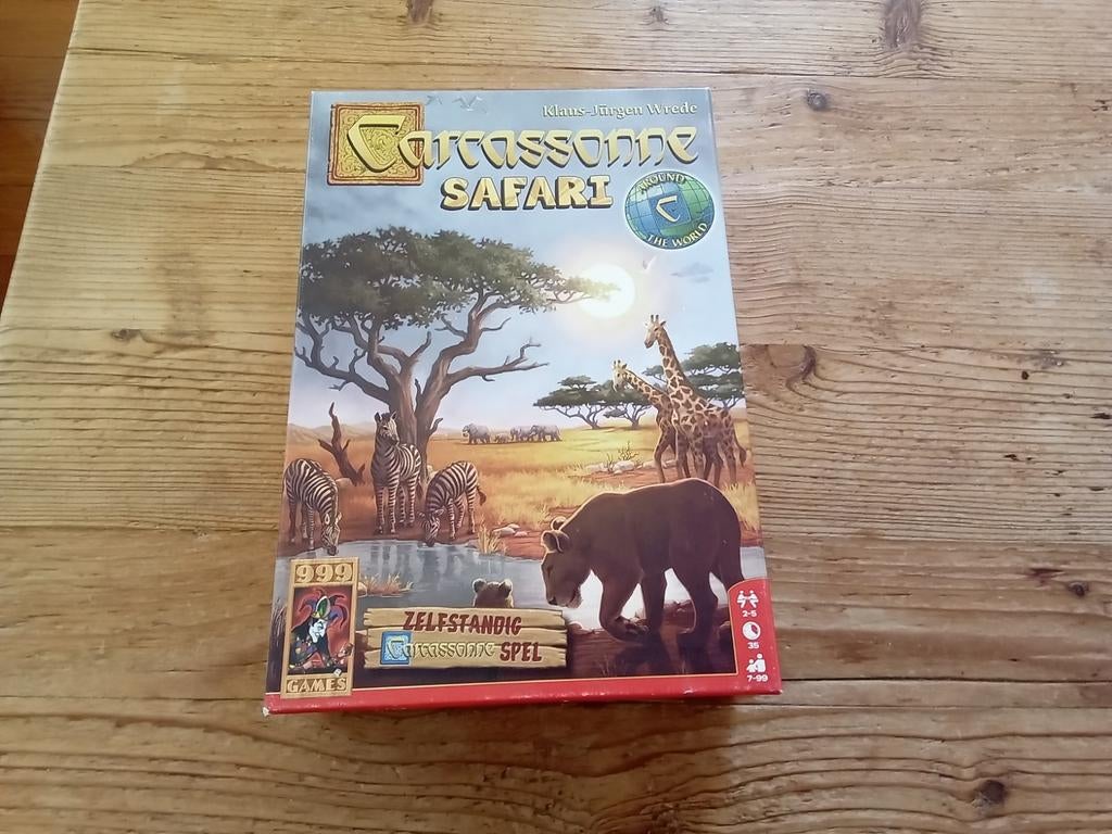 Carcassonne Safari, Ophalen of Verzenden, Zo goed als nieuw