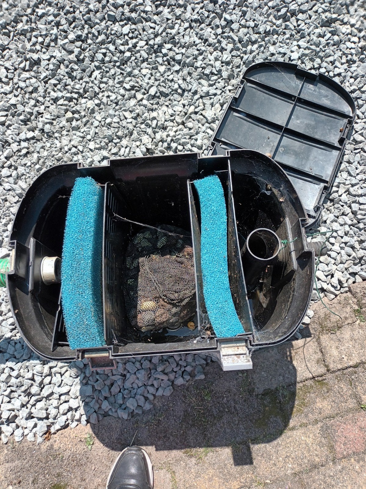 Complete vijverset te koop, Ophalen, Gebruikt, Vijverfilter