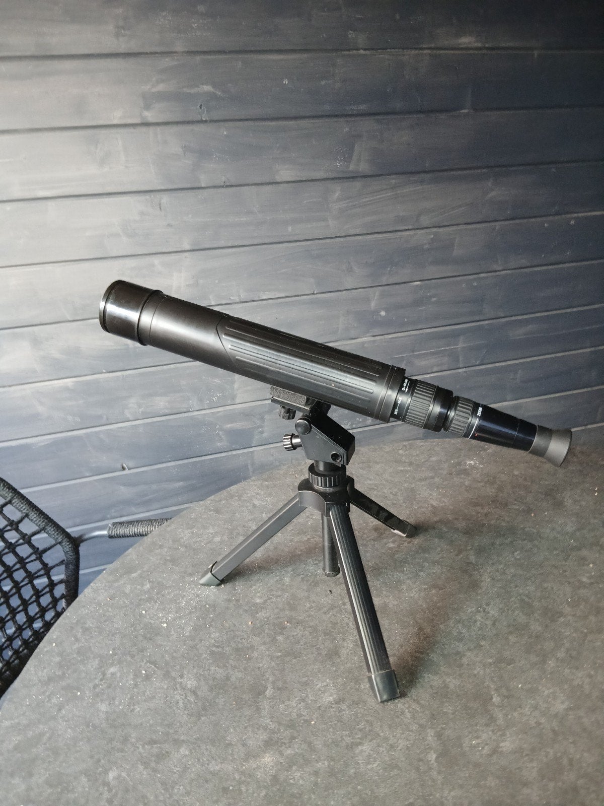 Telescoop 20-60x60 met statief, Audio, Tv en Foto, Optische apparatuur | Telescopen, Gebruikt, Lenzentelescoop (refractor), Met statief