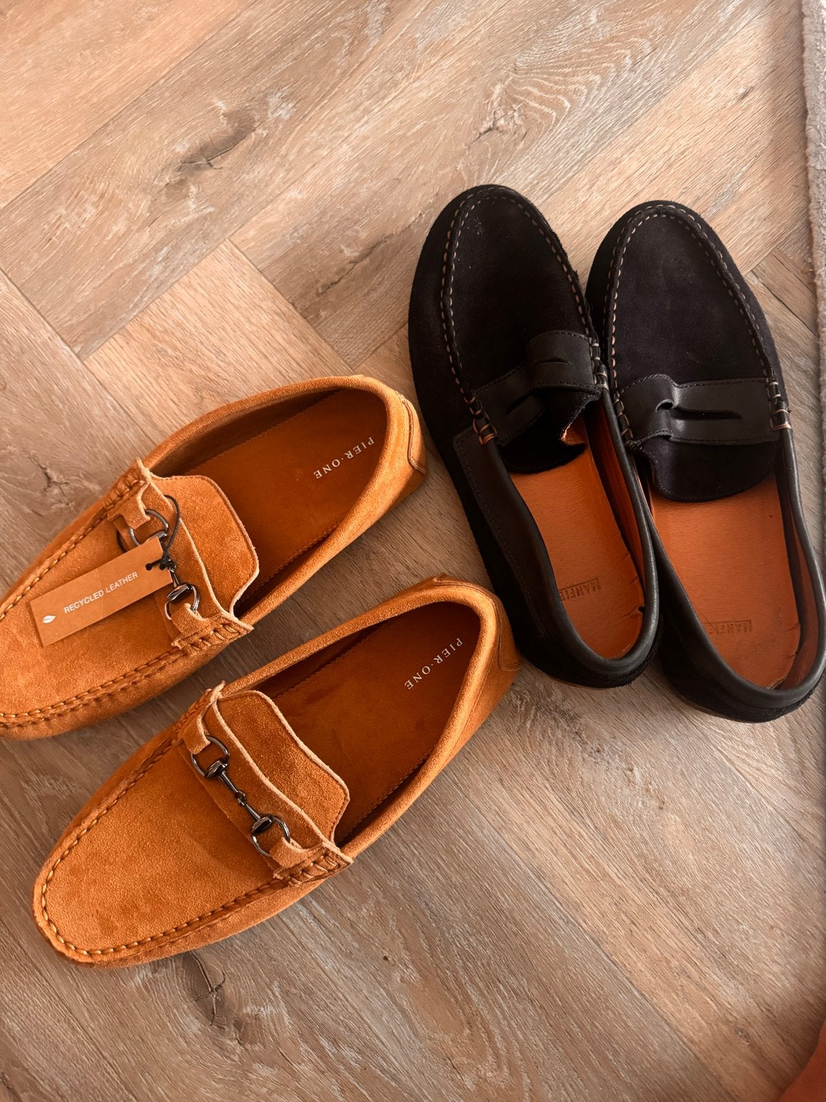 Mooie loafers van Pier One en Manfield, Loafers, Overige kleuren, Ophalen of Verzenden, Zo goed als nieuw