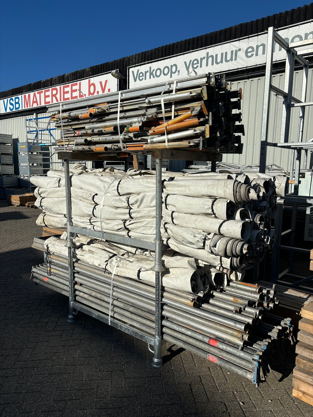 Layher Blitz en Allround doorwerkkappen / doorwerktent, Doe-het-zelf en Verbouw, Ophalen, Gebruikt, Overige typen, Minder dan 2 meter