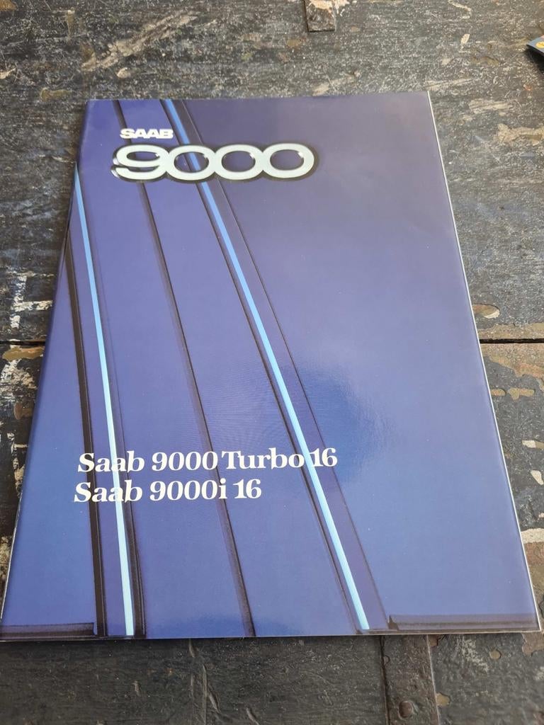 Saab 900 Turbo 16 / 9000i 16 model 1988, Boeken, Ophalen of Verzenden, Nieuw, Overige merken