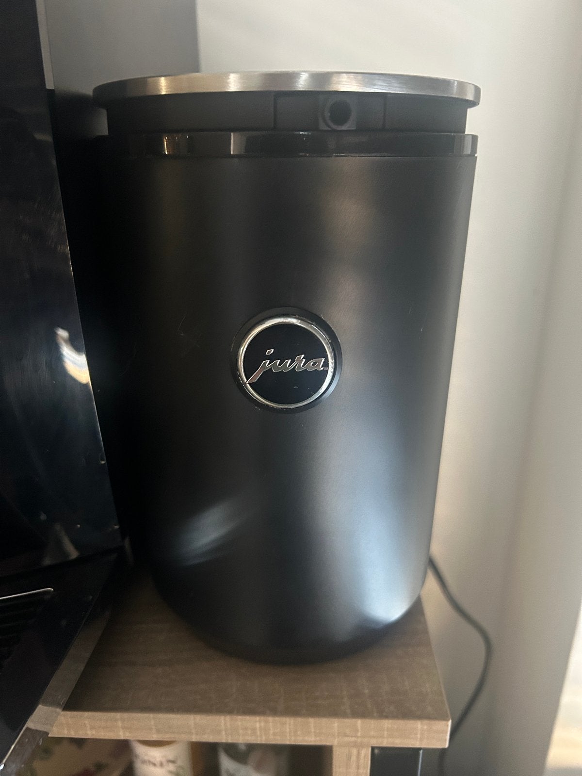 Jura Melkkoeler - Zwart, Zo goed als nieuw, Witgoed en Apparatuur, Koffiezetapparaten, Overige modellen, Overige typen, Ophalen of Verzenden