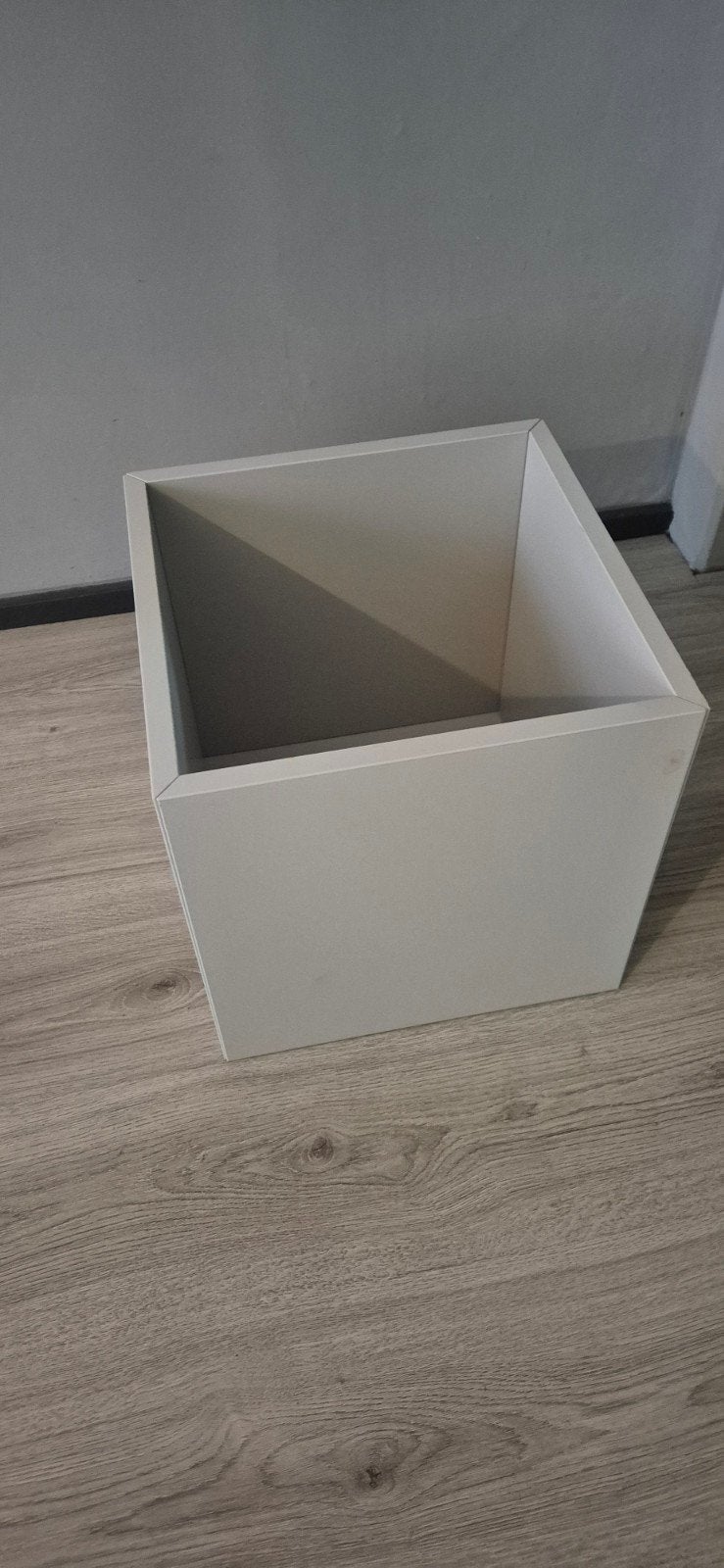 Grijze kubus opbergkast / wandplank, Ophalen, Gebruikt