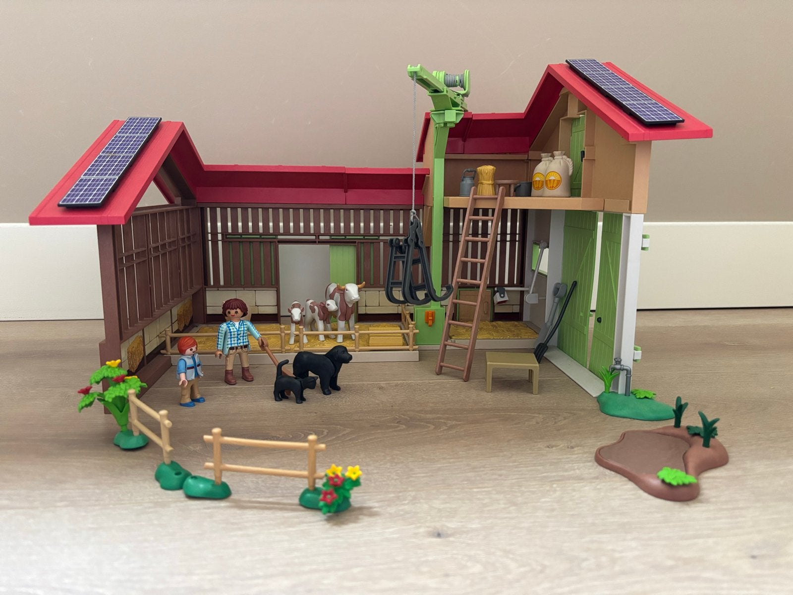 Playmobil Boerderij met Dieren en Accessoires, Ophalen, Gebruikt