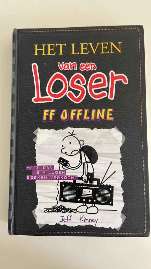 Het Leven van een Loser - Ff offline, Boeken, Ophalen of Verzenden, Zo goed als nieuw, Jeff Kinney