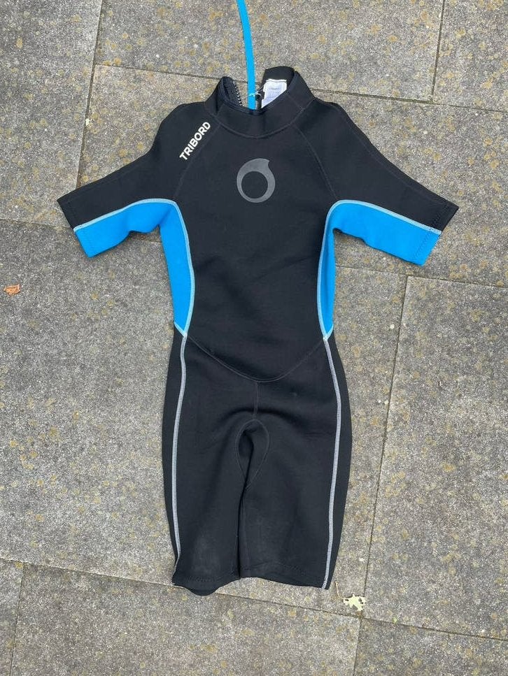 Wetsuit shorty kind Tribord, Ophalen of Verzenden, Zo goed als nieuw, Kind, Wetsuit