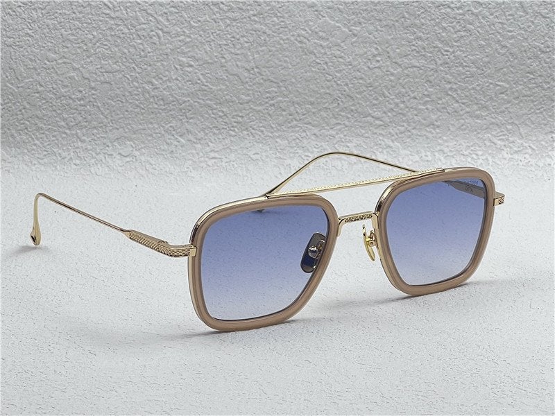 Dita Flight 006 Gold/Blue, Overige merken, Zonnebril, Overige kleuren, Nieuw