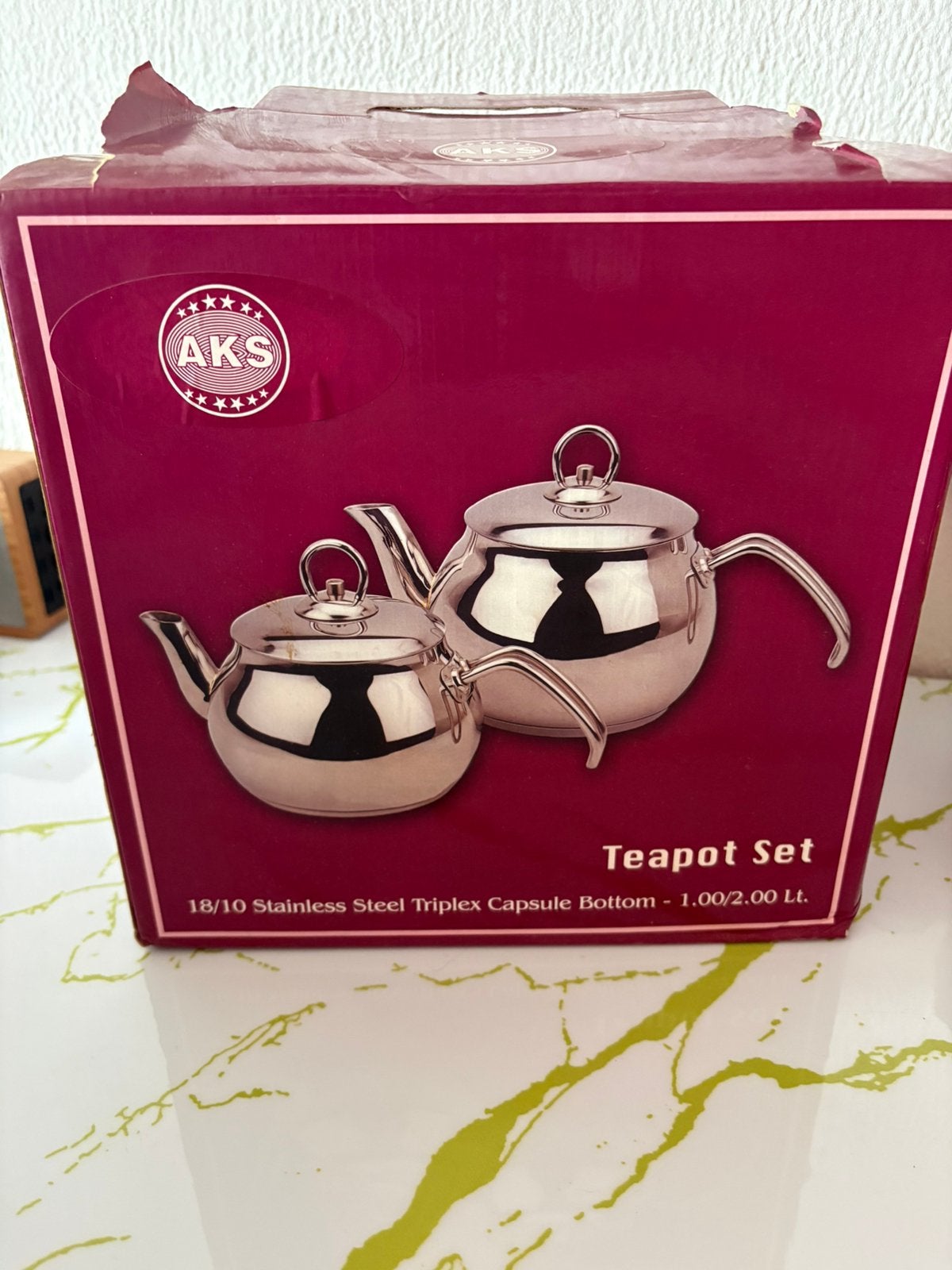 thee pot set, Ophalen, Zo goed als nieuw, Minder dan 25 cm, Minder dan 100 cm