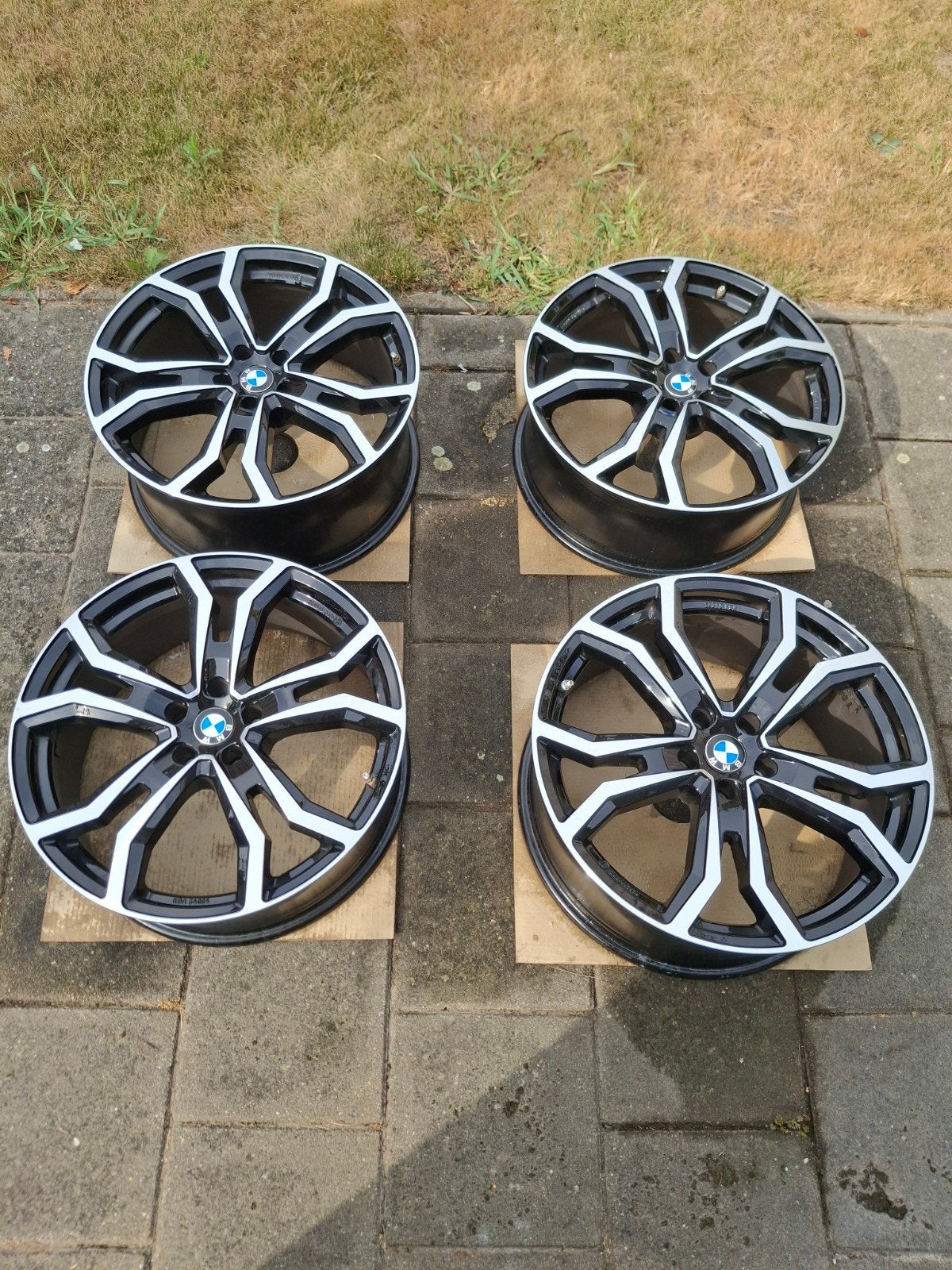 Dezent tv zwart gepolijst breedset velgen 20", Auto-onderdelen, Banden en Velgen, Ophalen, Gebruikt, Velg(en), Personenwagen