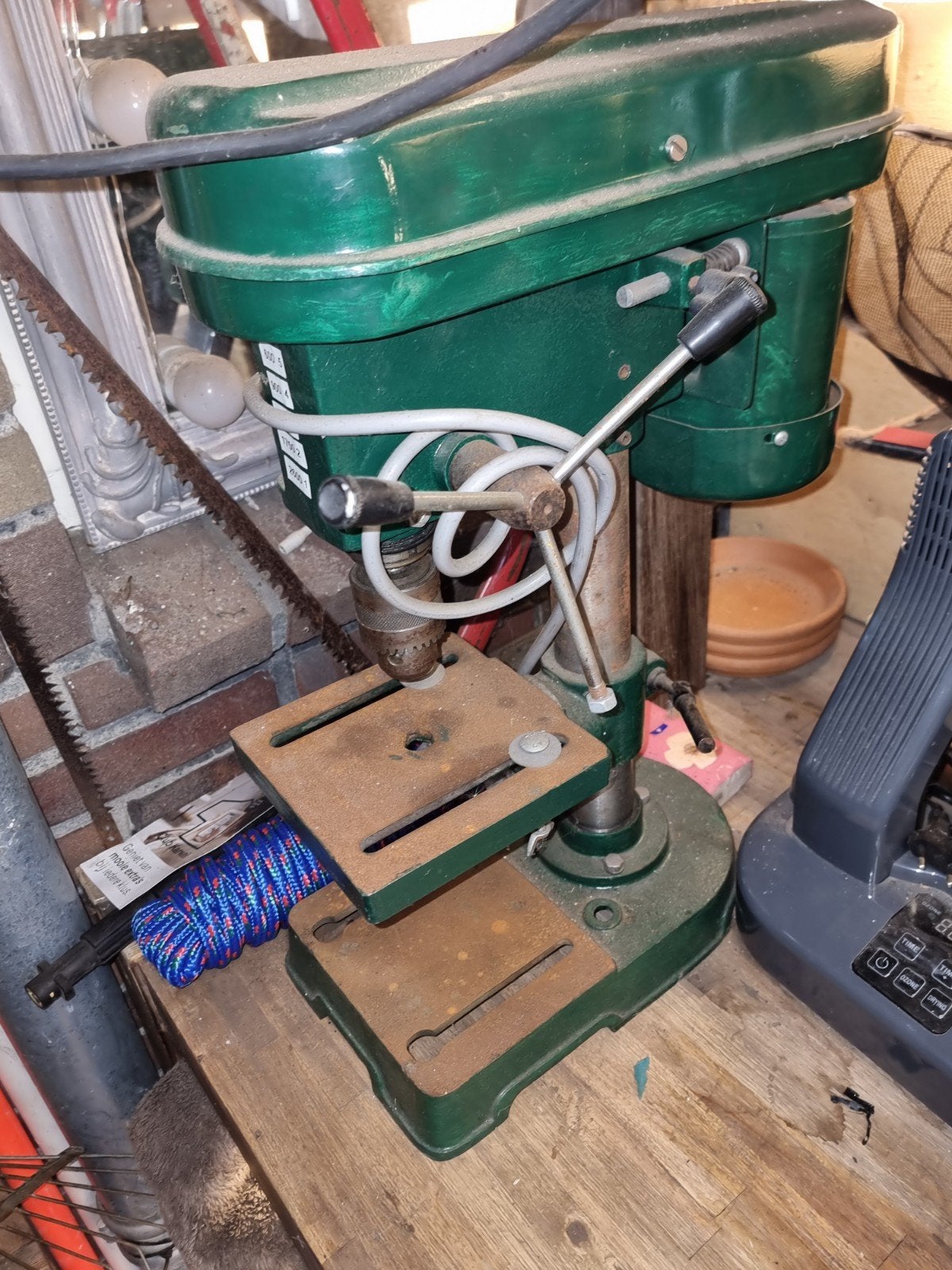 Robuuste Kolomboormachine - Gebruikt, Ophalen, Variabele snelheid, Kolomboormachine, Gebruikt