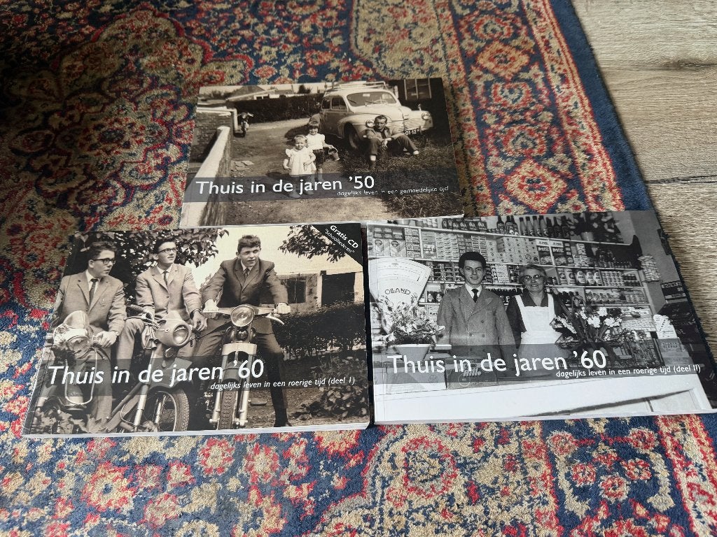 Thuis in de jaren '50 en Thuis in de jaren '60 deel 1 en 2., 20e eeuw of later, Diverse auteurs, Ophalen of Verzenden, Zo goed als nieuw