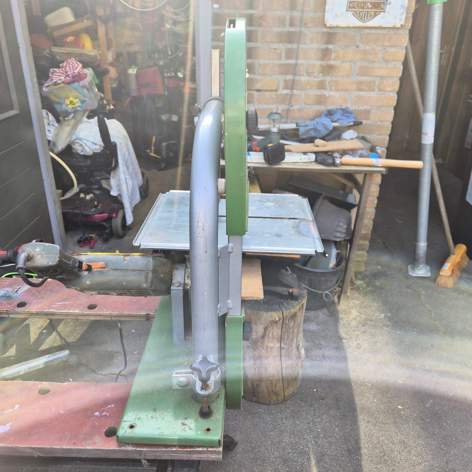 Wolfcraft Lintzaag - Gebruikt maar in goede staat, Ophalen, Gebruikt, 30 tot 70 mm, Lintzaag