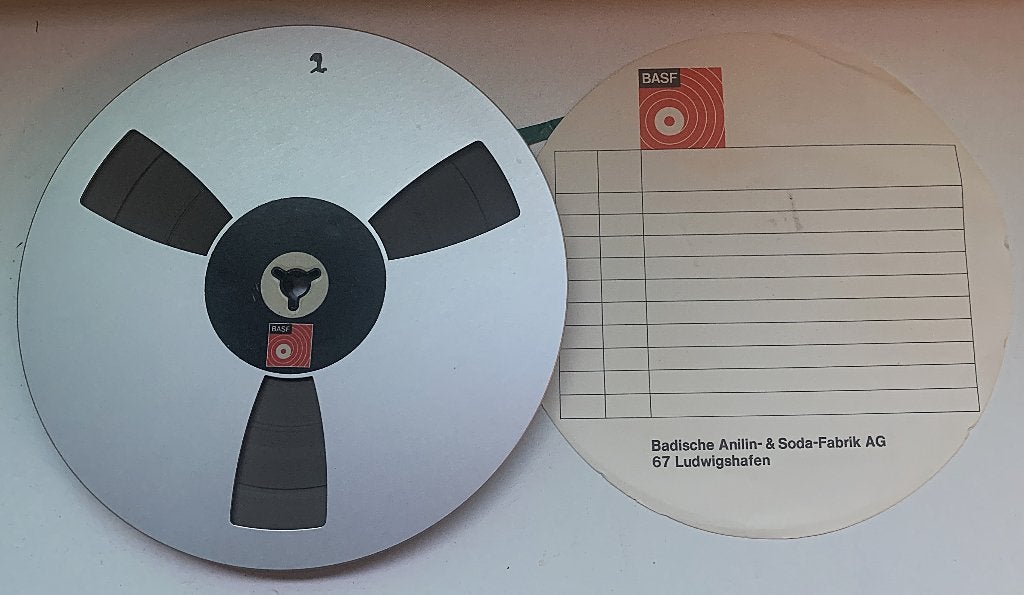 Tapes bandrecorder 18 cm ALU + PVC, Ophalen, Bandrecorder