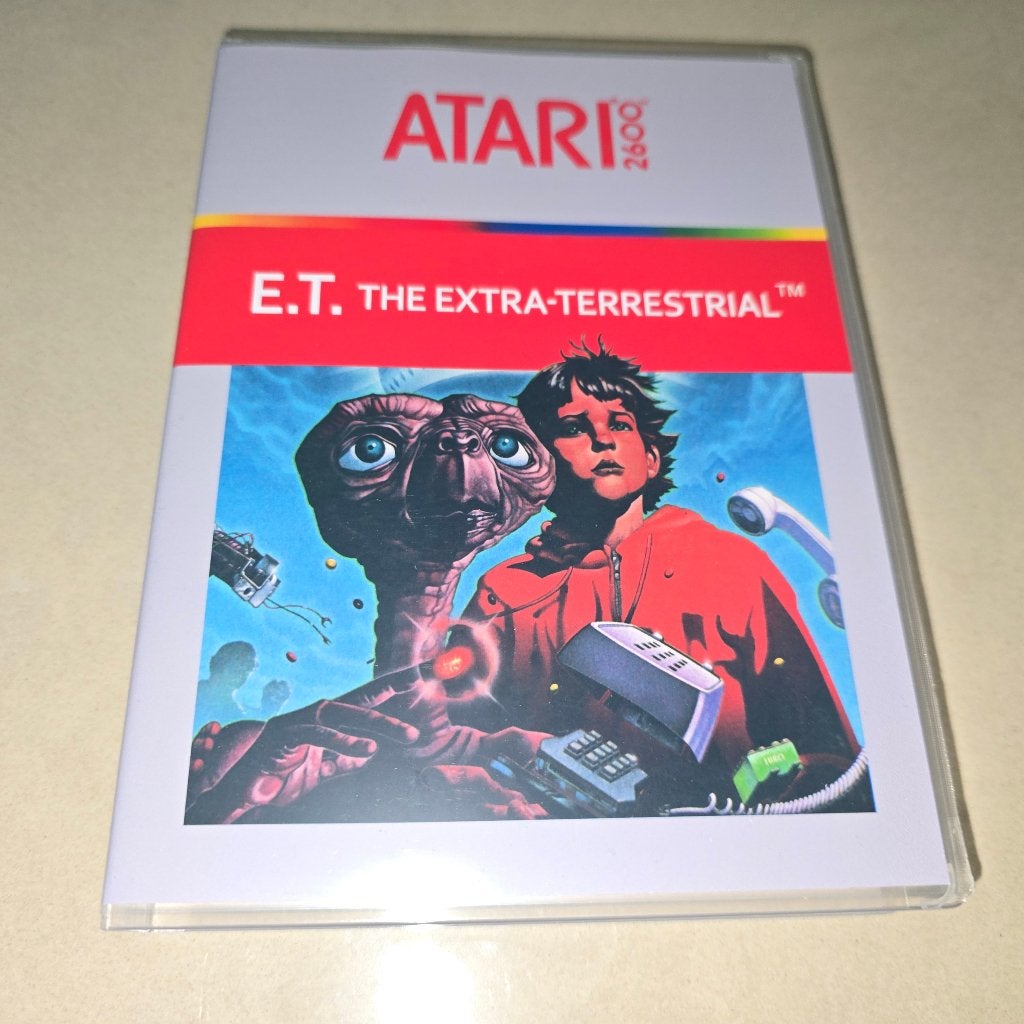 E.T. Atari 2600 Game Case, Avontuur en Actie, Verzenden, 1 speler, Zo goed als nieuw