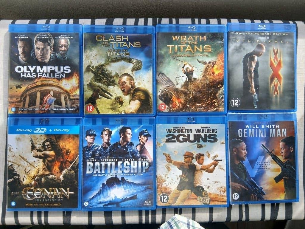 Blockbusters op DVD/Bluray, Cd's en Dvd's, Engels, Alle leeftijden, Nederlands, Film