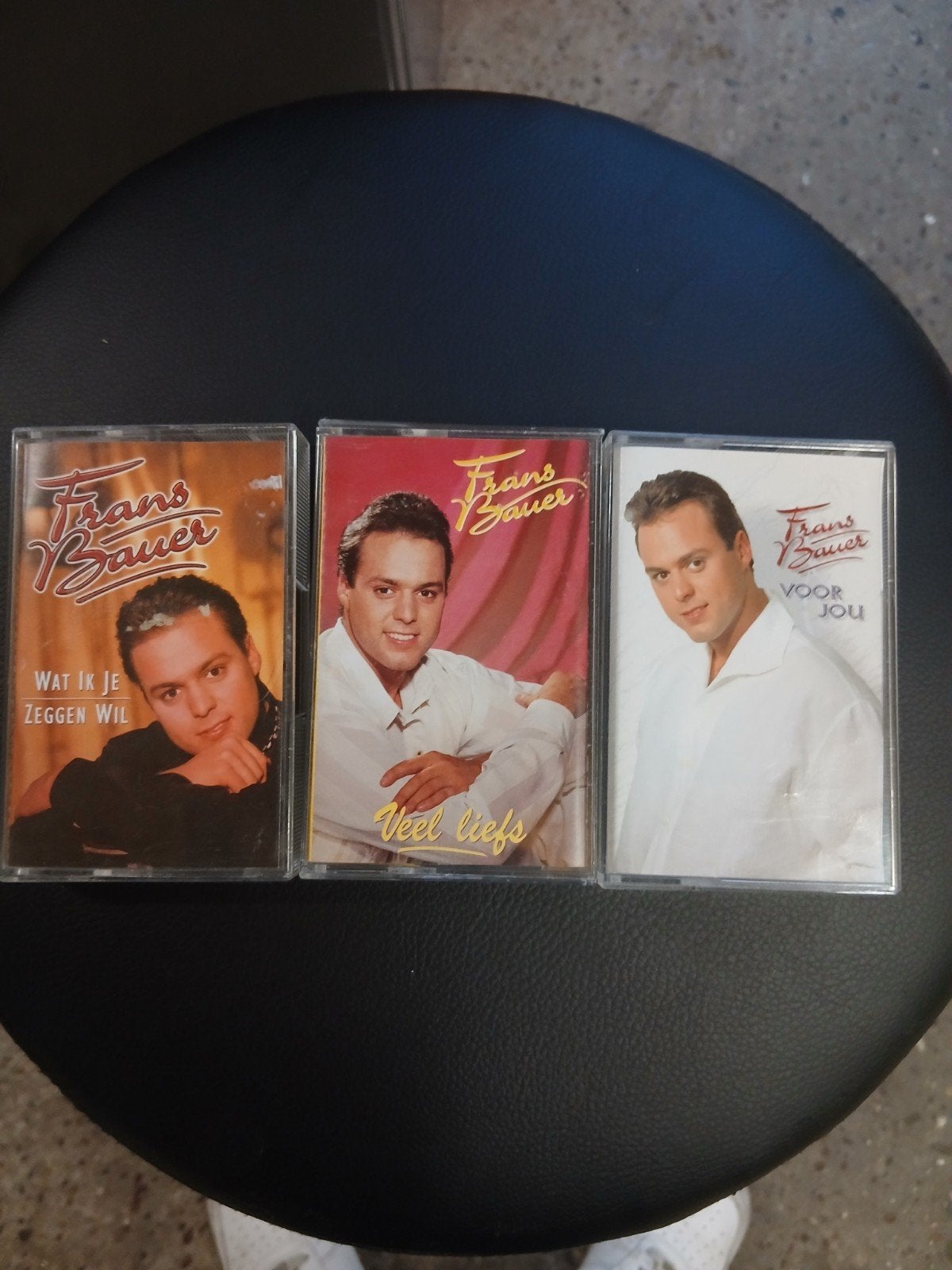 3 Frans Bauer cassettebandjes, Ophalen of Verzenden, Zo goed als nieuw, 2 t/m 25 bandjes, Origineel