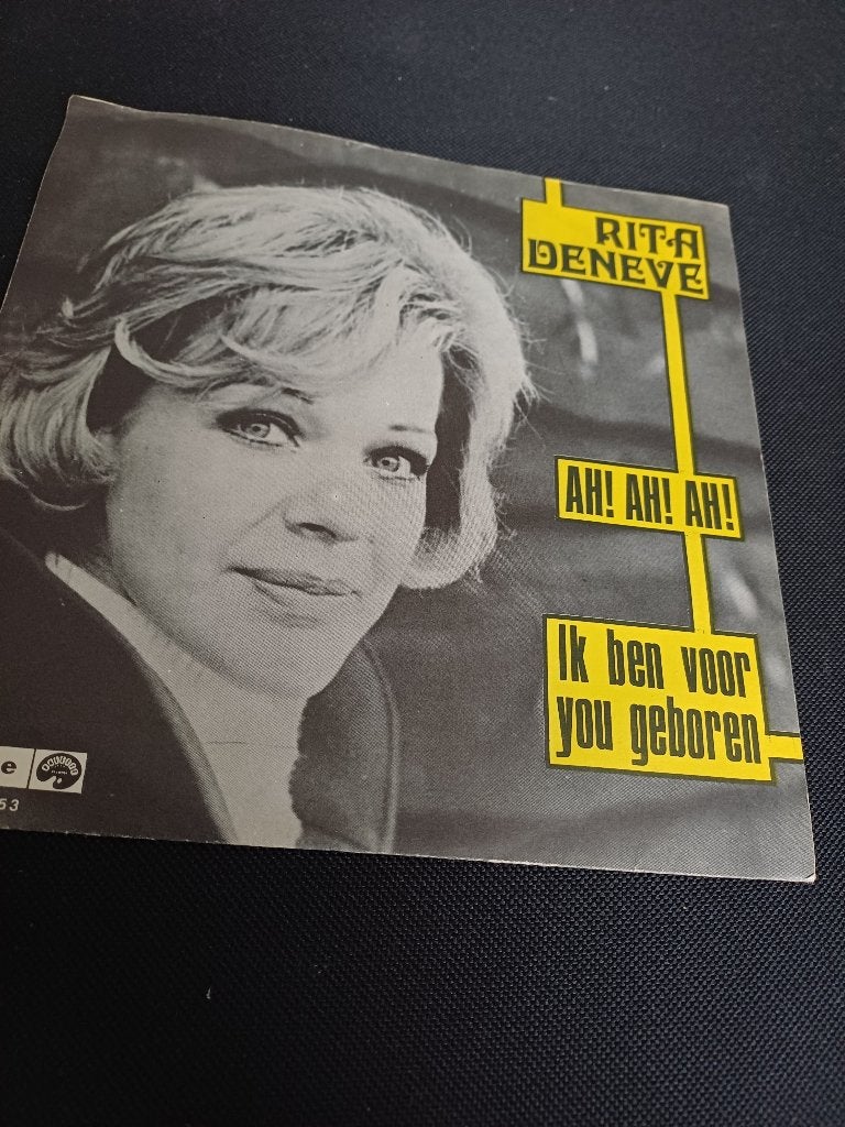 247a Rita Deneve  – AH AH AH – 2021 053 – Origineel 1973, 7 inch, Ophalen of Verzenden, Zo goed als nieuw, Overige typen