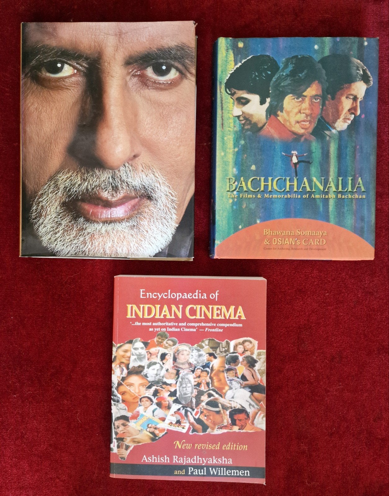 3 boeken: Indian Cinema & Amitabh Bachchan, Ophalen of Verzenden, Zo goed als nieuw, Media