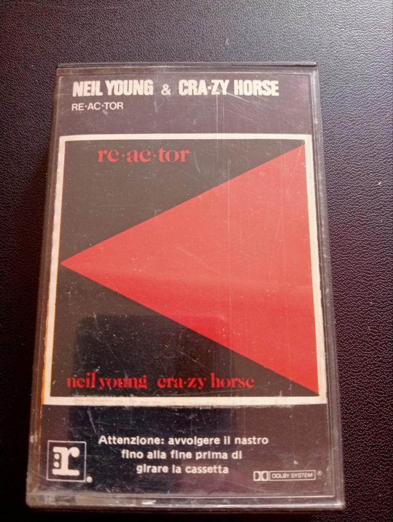 Neil Young & Crazy Horse - Re-ac-tor Cassette (1981), Gebruikt, 1 bandje, Ophalen of Verzenden, Origineel