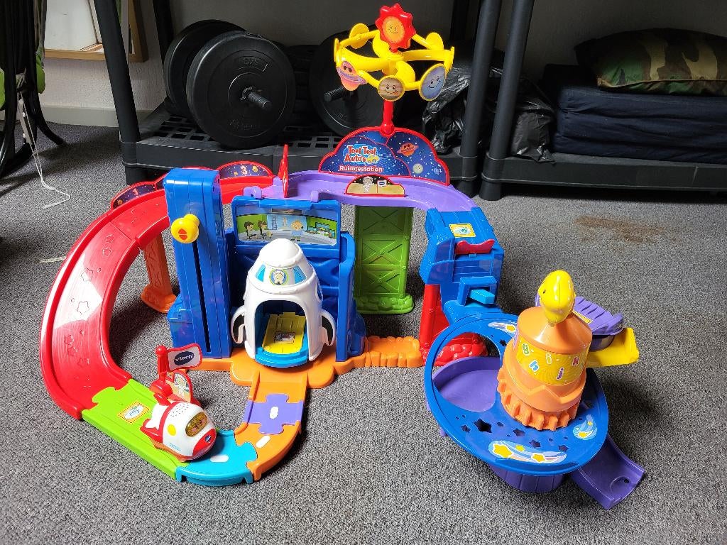 V-tech Toet-toet Ruimtestation, Kinderen en Baby's, Speelgoed | Vtech, Ophalen, Gebruikt, 2 tot 4 jaar