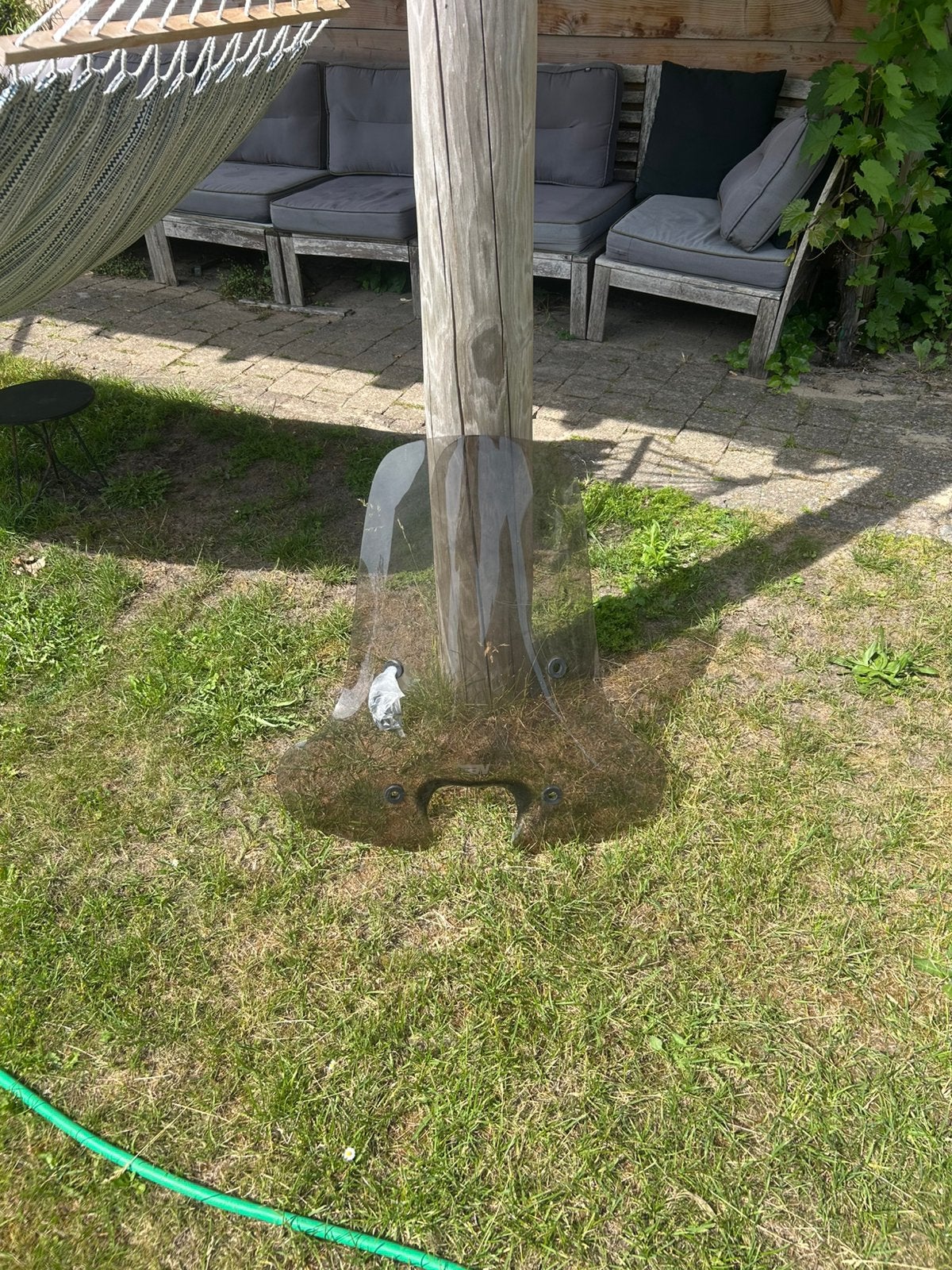 Hoog windscherm zip, Ophalen, Gebruikt