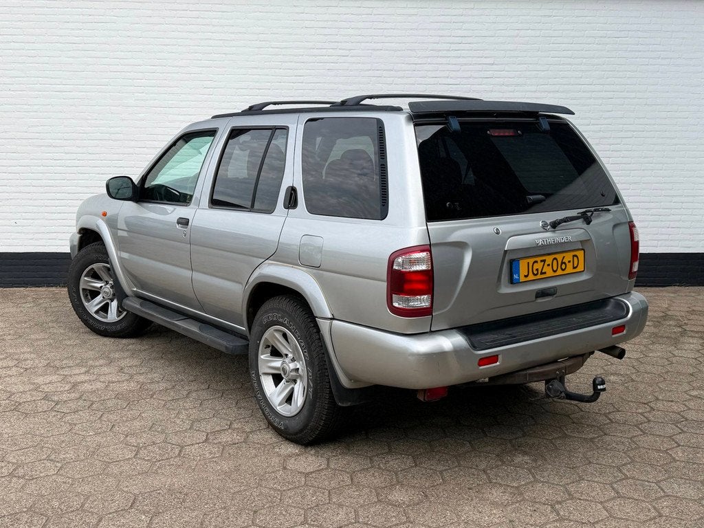 Nissan PATHFINDER 4X4 Automaat SCHUIFDAK l V6 l LEDER l TREK, Auto's, Nissan, Automaat, Gebruikt, Zwart, Leder