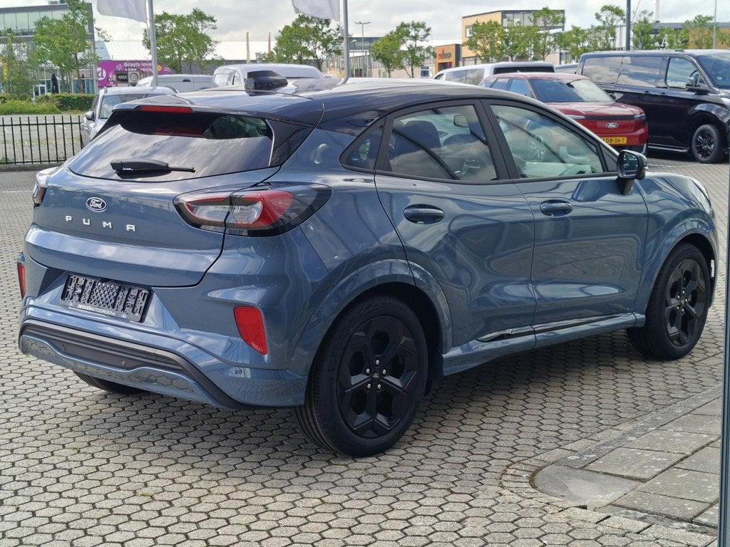 Ford Puma Gen-E BlueCruise Edition 47 kWh | Winter Pack | Au, Auto's, Ford, Puma, Automatische klimaatregeling, Blauw, Leder en Stof